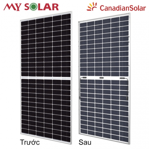 Tấm pin năng lượng mặt trời Canadian 440W BiHiKu