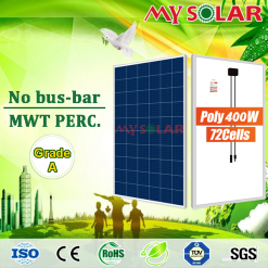 Tấm pin Solar 400W Poly công nghệ MWT không busbar